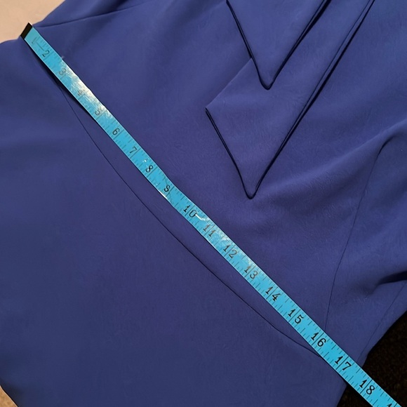 Ivy & Blue Neck Tie Short Sleeve Dress - Picture 12 of 13